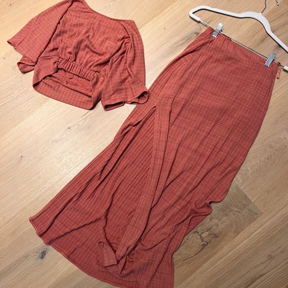 Free people skirt and top set - Picture 3 of 4